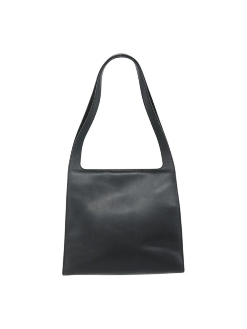 Authentic GUCCI Shoulder Bag Leather Black Silver 001 3043 - Picture 3 of 16